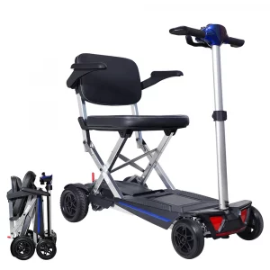 mobifree powered lightweight manual folding mobility scooter m2020 for adults and seniors
